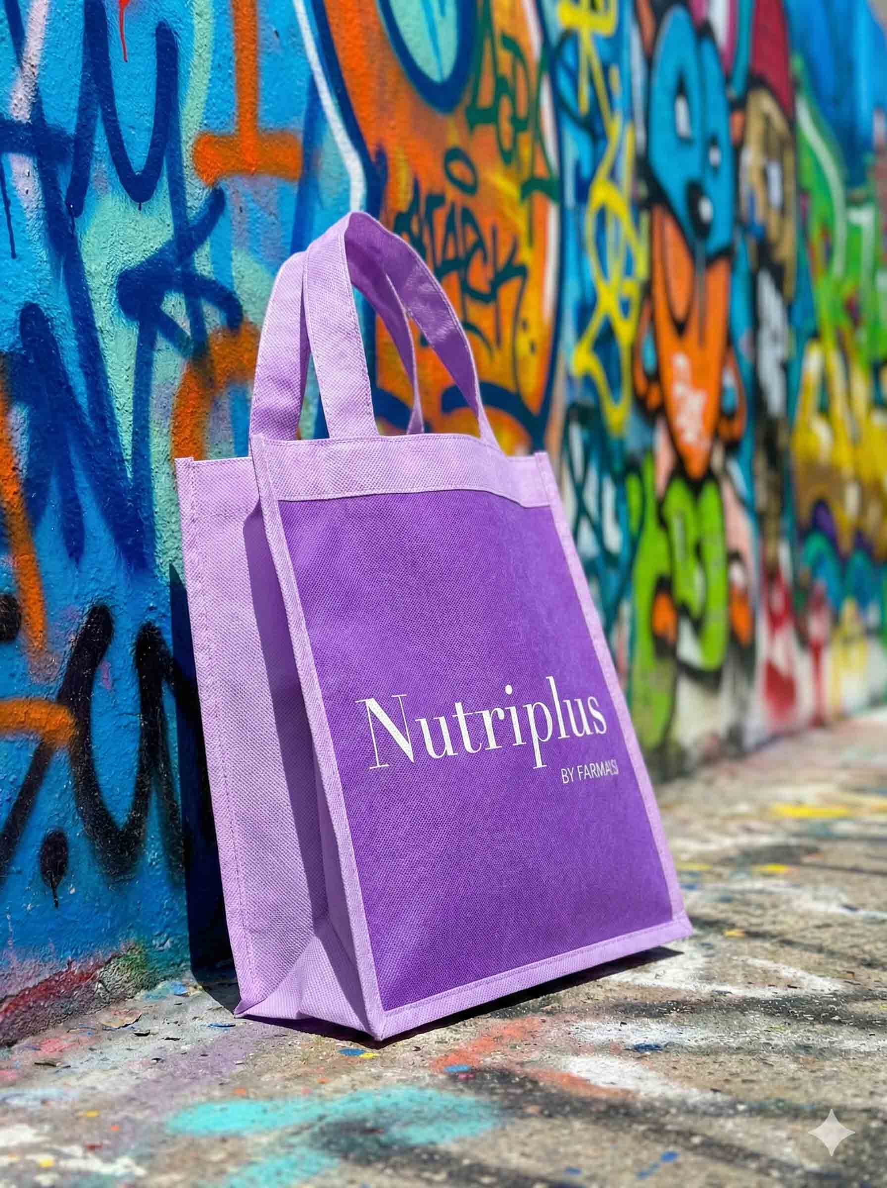 BOLSA ECOLOGICA PERSONALIZADAD NUTRIPLUS